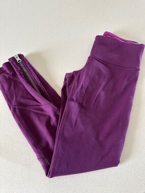 Lululemon Frill Zipper Crop